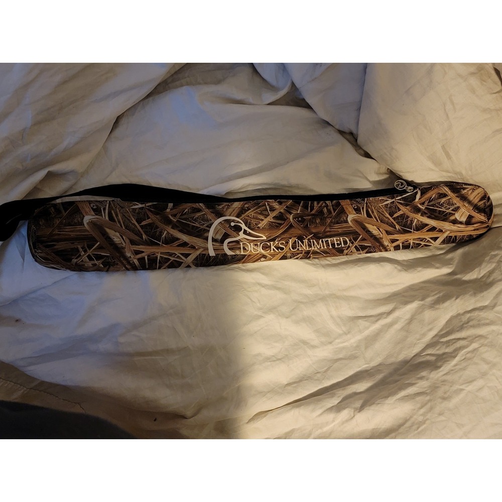 Ducks Unlimited Neoprene 6-Pack Cooler Sleeve • DU Promo • Max-4 Camo‎